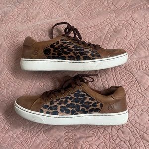 Born leopard print sneakers
